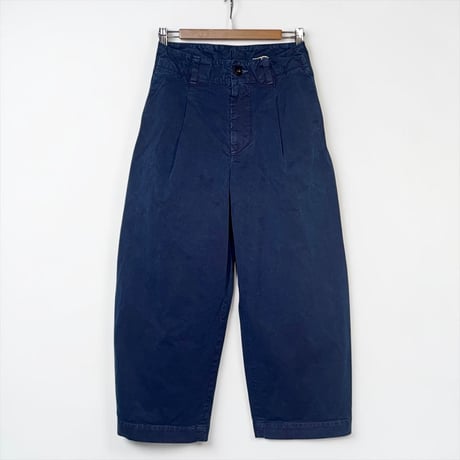 ASEEDONCLOUD"Handwerker wide trousers " (indigo) women's