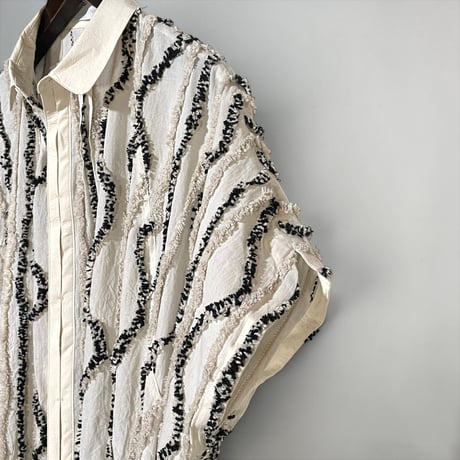 ASEEDONCLOUD"market shirts coat"(off white)women's