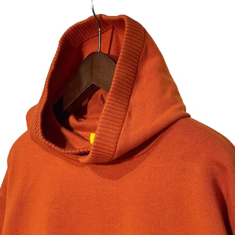 eyya"cotton knit hoodie "(orange)unisex