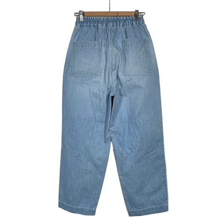 H.UNIT "denim easy pants"(used wash)unisex