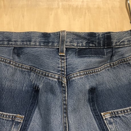 KNIFEWING"USA501 tuck tapered wide pants"L-A