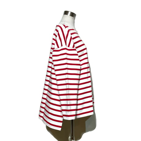amne "BORDER"gride basque (red)unisex