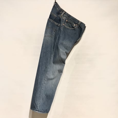 KNIFEWING"USA501 remake buck cut wide pants"(A) women's