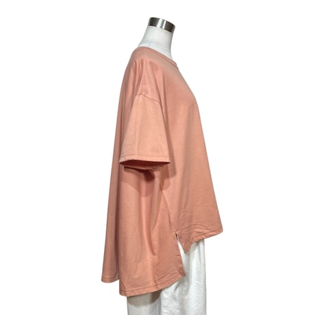 CAERULA PER LIGHTS"30 jersey back flare T"(pink)women's