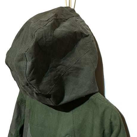 SlowHands”RCL tent pw hooded jacket"(olive-M1)unisex