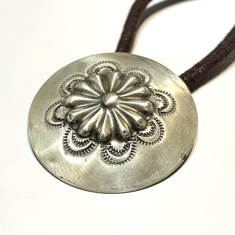 indian jewelry "navajo made concho hair elastic”(G)