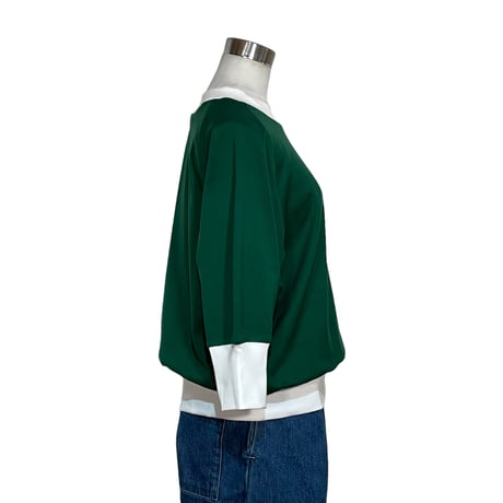 amne "GIZA 3/4 crew" (green) women's