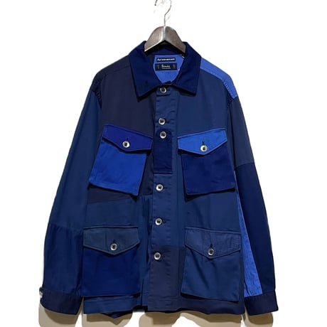 TigreBrocante"euro work mix parachute button jacket-L"(navy mix)unisex