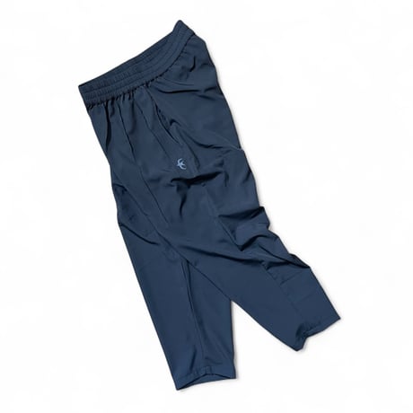 Slow Hands"nylon×polyester starch Morocco pants"(gray)unisex
