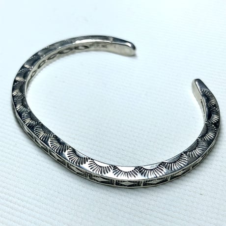 indian jewelry "geneba ramone(navajo)"square bangle
