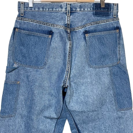 yoused "double knee painter pants" (indigo) size.2A unisex