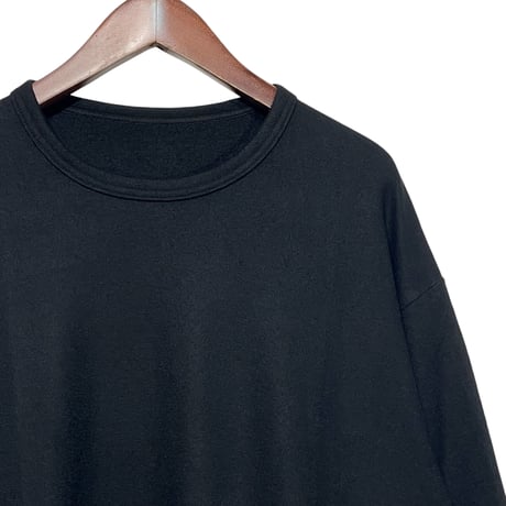 COLINA "CAPERTICA Super140s Washable Wool MW_Jersey / Wool Trainer" (black)unisex