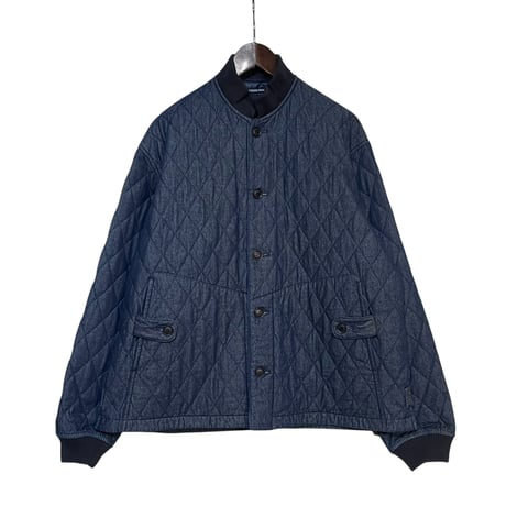 TigreBrocante"7oz denim quilting bomberman jacket“(indigo)unisex