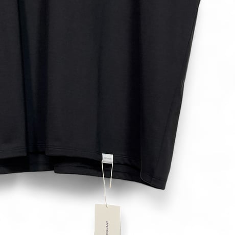 COLINA "Soft Twist Suvin Cotton / Big Tee"(black) unisex