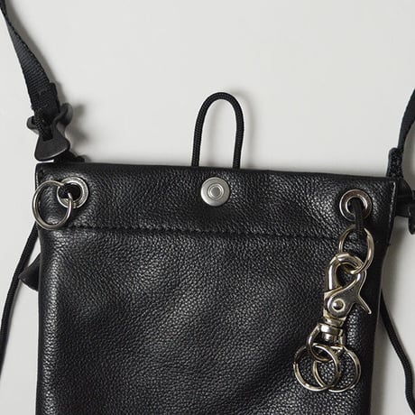 nunc  "Pouch -Water repellent leather ”