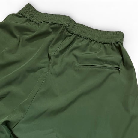 Slow Hands"nylon×polyester starch Morocco pants"(olive)unisex