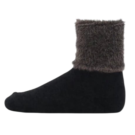 decka quality socks"showatabe"Furry Socks | Short Length(women's)