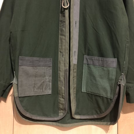 KNIFEWING"remake liner jacket "(swedish army shirts)