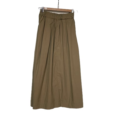 TigreBrocante"80typewriter big tuck culottes“(olive drab)women's