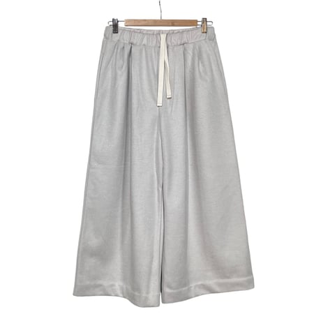 CAERULA PER LIGHTS"double face double tuck pants"(greige)women's