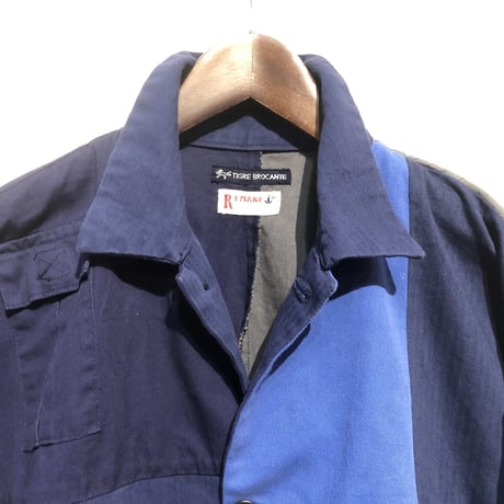 TigreBrocante"euro work remake stallman coat"(navy asst)L-size