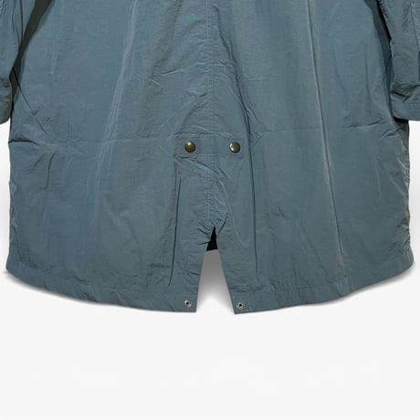 dip ltd"nylon×mesh military type coat"(blue)unisex
