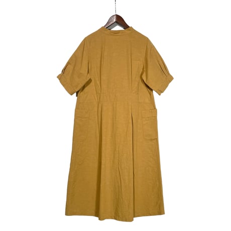 TigreBrocante "cotton linen lawn casey onepiece"(mustard)women's