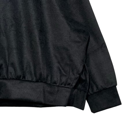 CAERULA PER LIGHTS"double face hoodie"(black)unisex