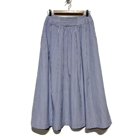 amne "STRIPE skirt" (blue) women’s