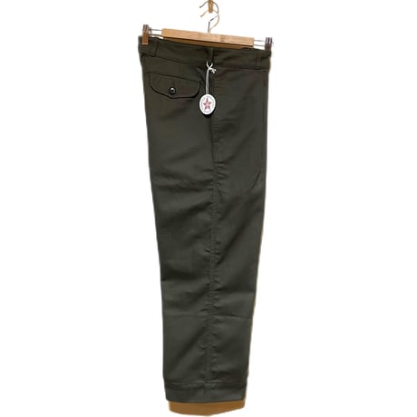 flex made USA"tuck military trousers“(olive)unisex
