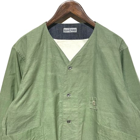 Slow Hands "RCL tent painter jacket"(olive-M)unisex