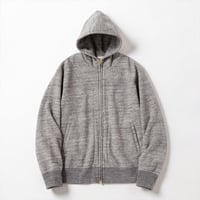 Jackman"GG sweat zip parka "(heather gray) unisex