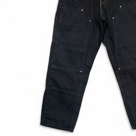 yoused "double knee painter pants" (black) size.2A unisex