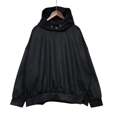 CAERULA PER LIGHTS"double face hoodie"(black)unisex