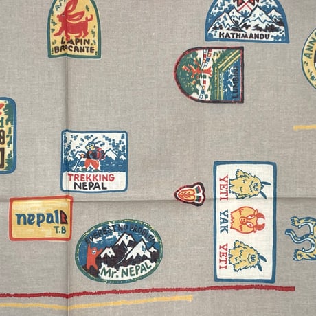TigreBrocante"wappen gauze bandana