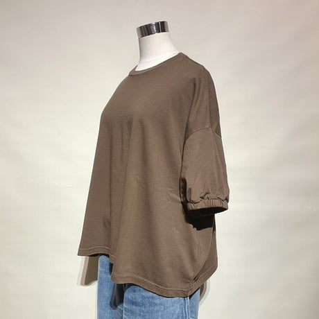 CAERULA "30 single jersey sop T"(brown) women's
