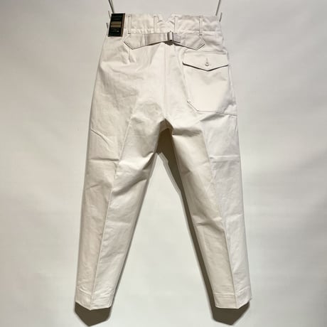 ASEEDONCLOUD"Handwerker bizen no.1 twill slacks" (natural) unisex