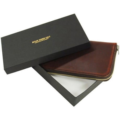 Butler Verner Sails "HORWEEN LEATER zip round long wallet"
