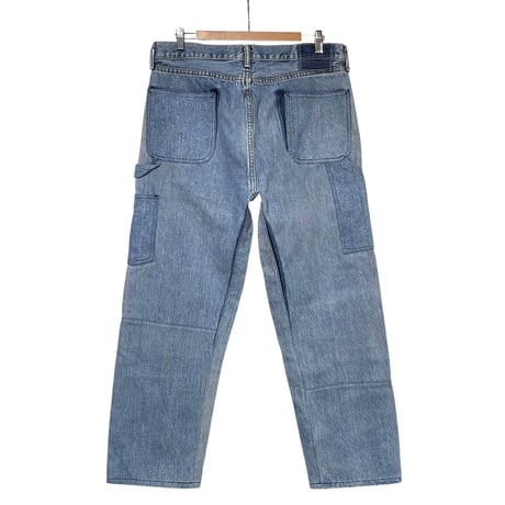 yoused "double knee painter pants" (indigo) size.2B unisex