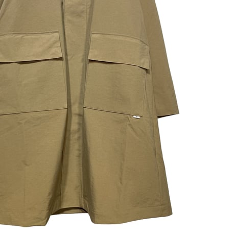 amne "nylon OX covered coat" (beige) unisex
