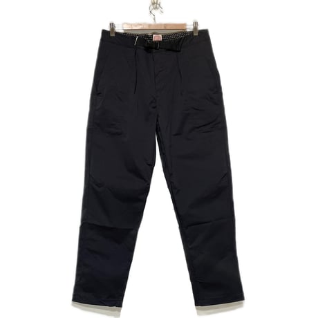 FUNSET OF ART "nylon gabardine HAKAMA stretch climbing pants"(black)unisex