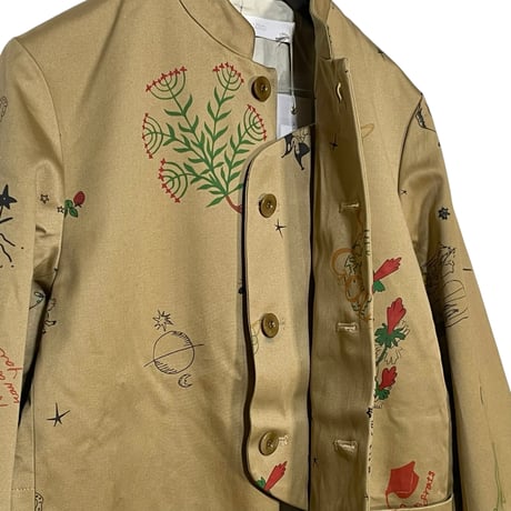 ASEEDONCLOUD"Seiyakou uniform jacket"(beige)unisex
