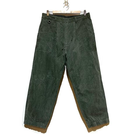 SlowHands”RCL tent fatigue pants"(olive-L)unisex