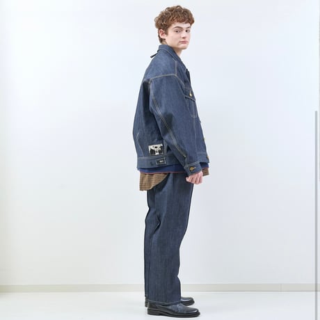 H.UNIT "Lee×H.UNIT BIG RIDER" (indigo) unisex