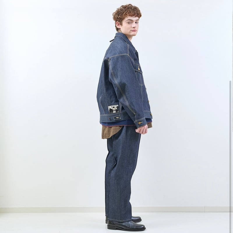 【極美品】Lee × H.UNIT デニムジャケット Lサイズ H.UNIT 