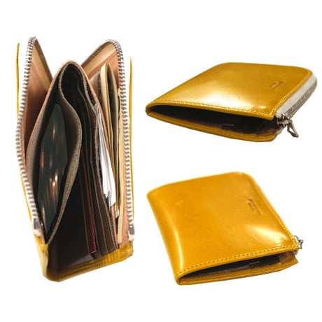 Butler Verner Sails "KIP LEATHER zip half wallet"