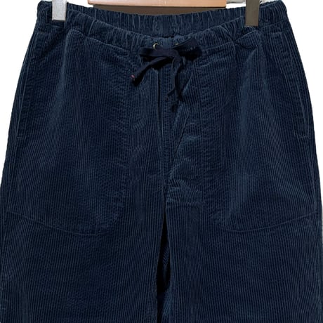 TigreBrocante"seersucker cordury tagosaku long pants“(blue) unisex