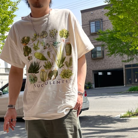 Atlas Screen Printing U.S.A "wild cotton Tee" (unisex)