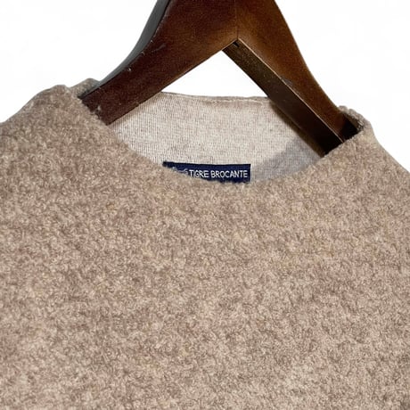 TigreBrocante"wool pile bottle neck L/S T“(unisex)