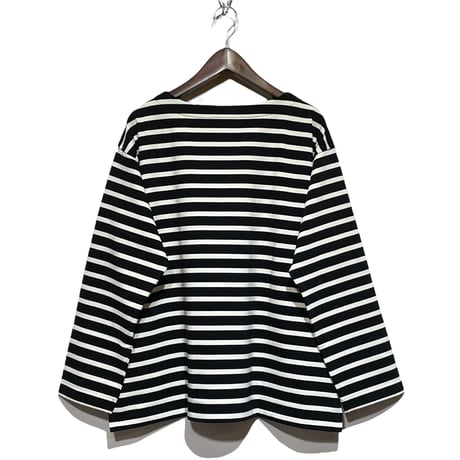 amne "BORDER"gride basque Ⅱ (blackl×natural)unisex